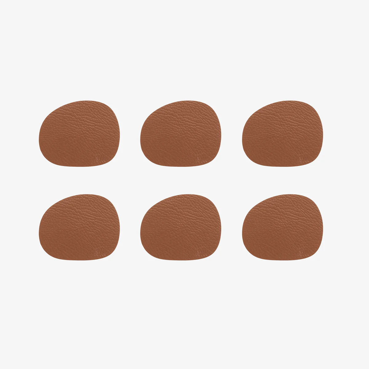 RAW - Buffalo Glasbrikker Cinnamon Brown 6. stk