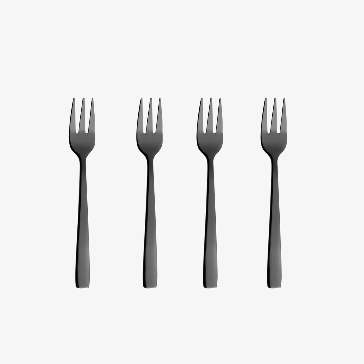 RAW - Kagegaffel 4 stk. Blank Sort