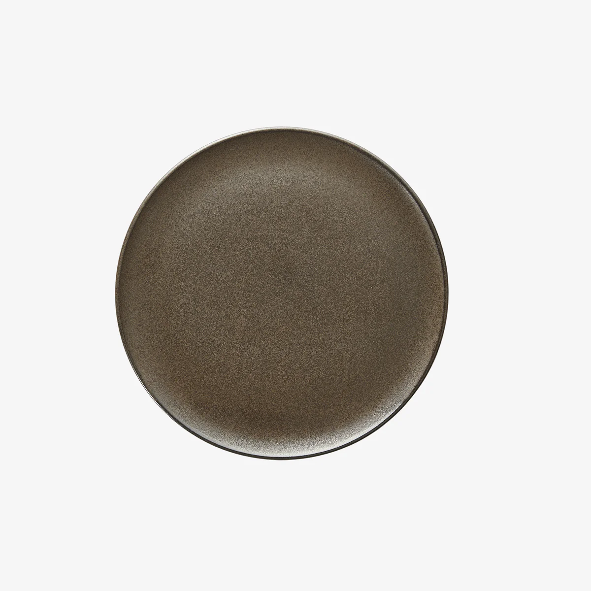 RAW - Metallic Brown Frokosttallerken 23 cm