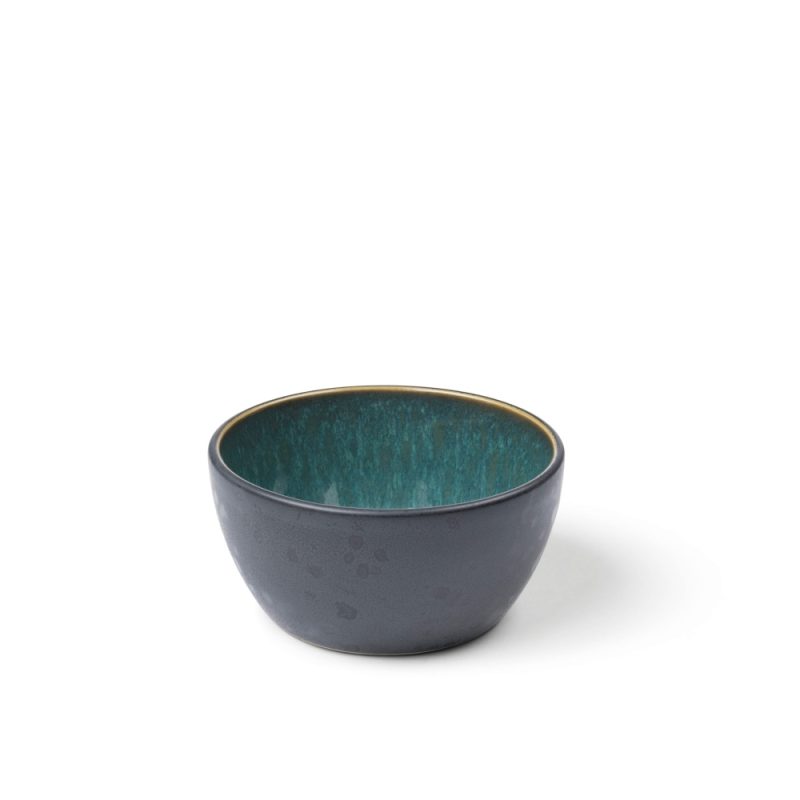 Bitz - Skål 10 cm sort/grøn