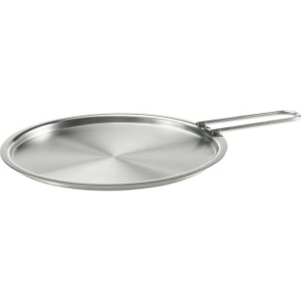 Eva Trio Låg - Tallerkenlåg 24 cm, Rustfrit Stål