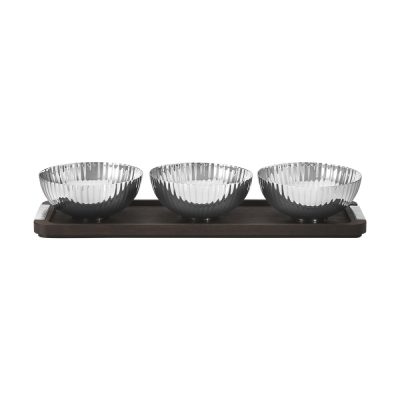 Georg Jensen - Bernadotte Bakke med 3 skåle