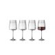 Lyngby Glas Krystal Zero - Rødvinsglas 54 cl, 4-pak