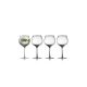 Lyngby Palermo Gold - Gin & Tonic-glas 65 cl., 4 stk.