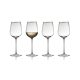 Lyngby Palermo Gold - Hvidvinsglas 30 cl., 4 stk