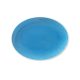 Lyngby Porcelæn Rhombe Color - Ovalt Serveringsfad 28,5 x 21,5 cm, Blå