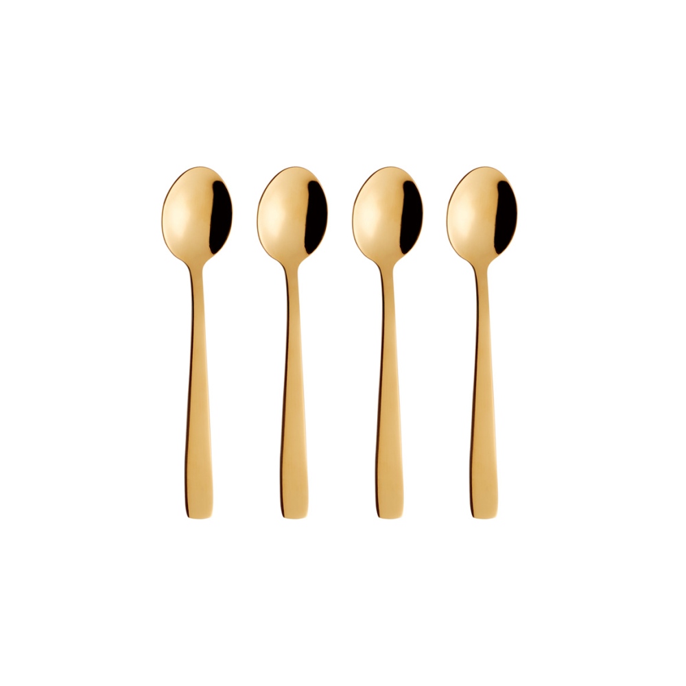 RAW - Kaffeske 4 dele, Guld