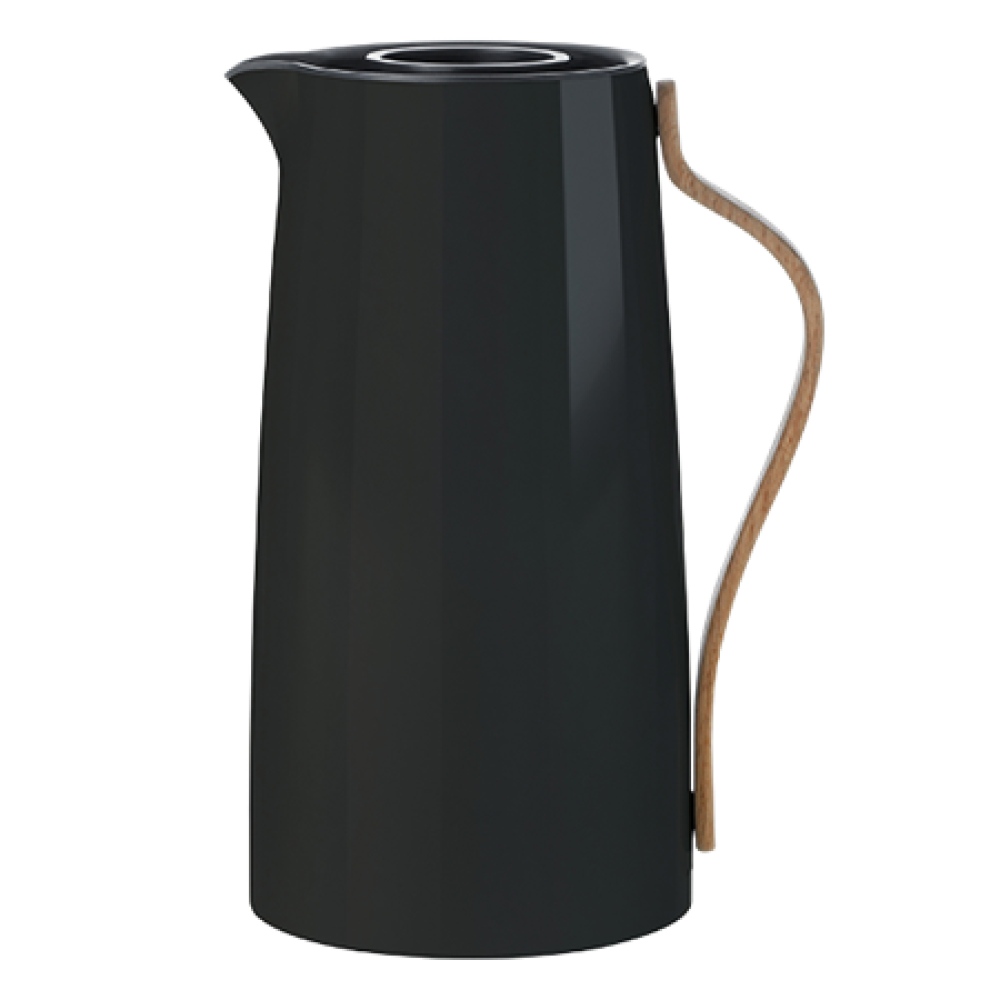 Stelton Emma - Kaffekande 1,2 ltr, Blank Sort