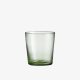 RAW - Unique Swirl low vandglas. Grøn