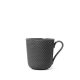 Lyngby Porcelæn - Rhombe Earth krus med hank 39 cl slate