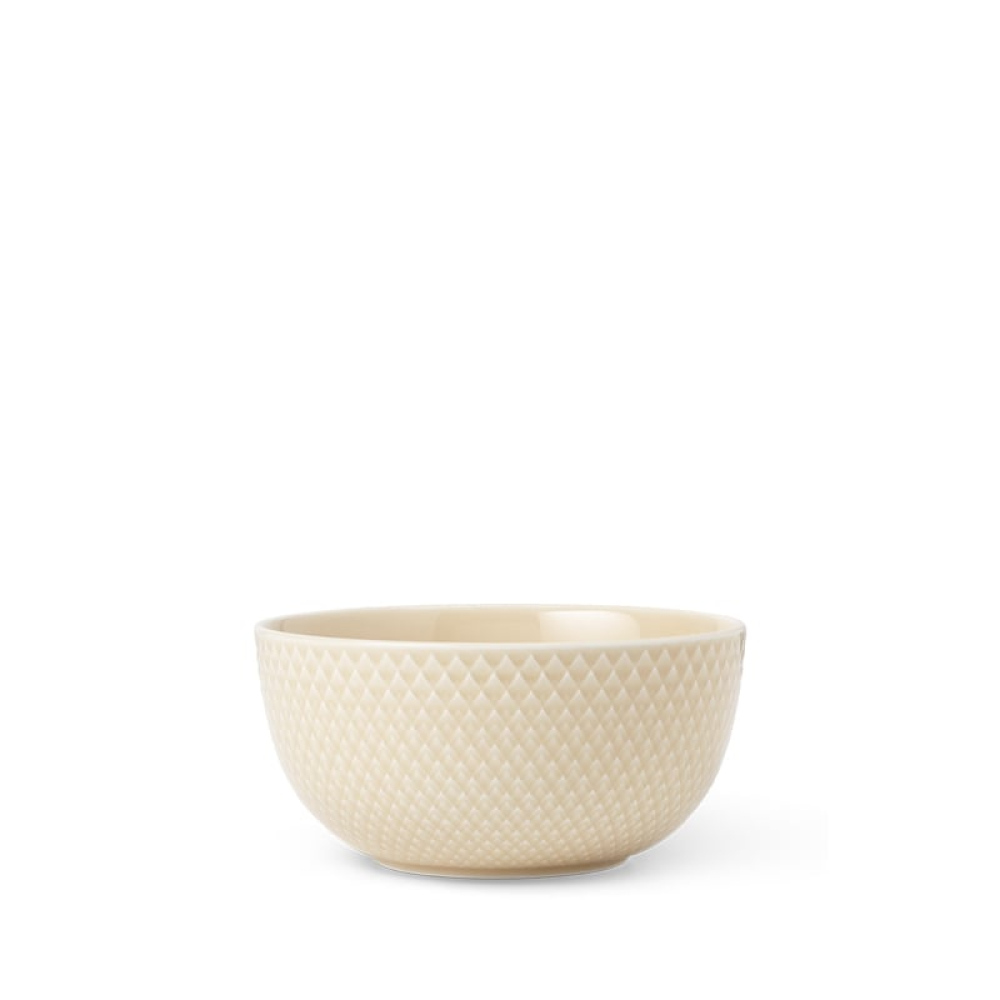 Lyngby Porcelæn - Rhombe Earth skål 13 cm marble