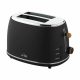 Witt - Premium 2-slice Toaster Wood Black
