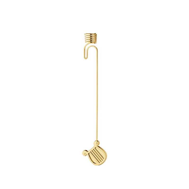 Georg Jensen - Jul 2026 Lyseholder Harpe Forgyldt